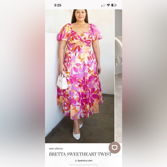 Stunning Floral Print Dress! - Picture 1 of 4